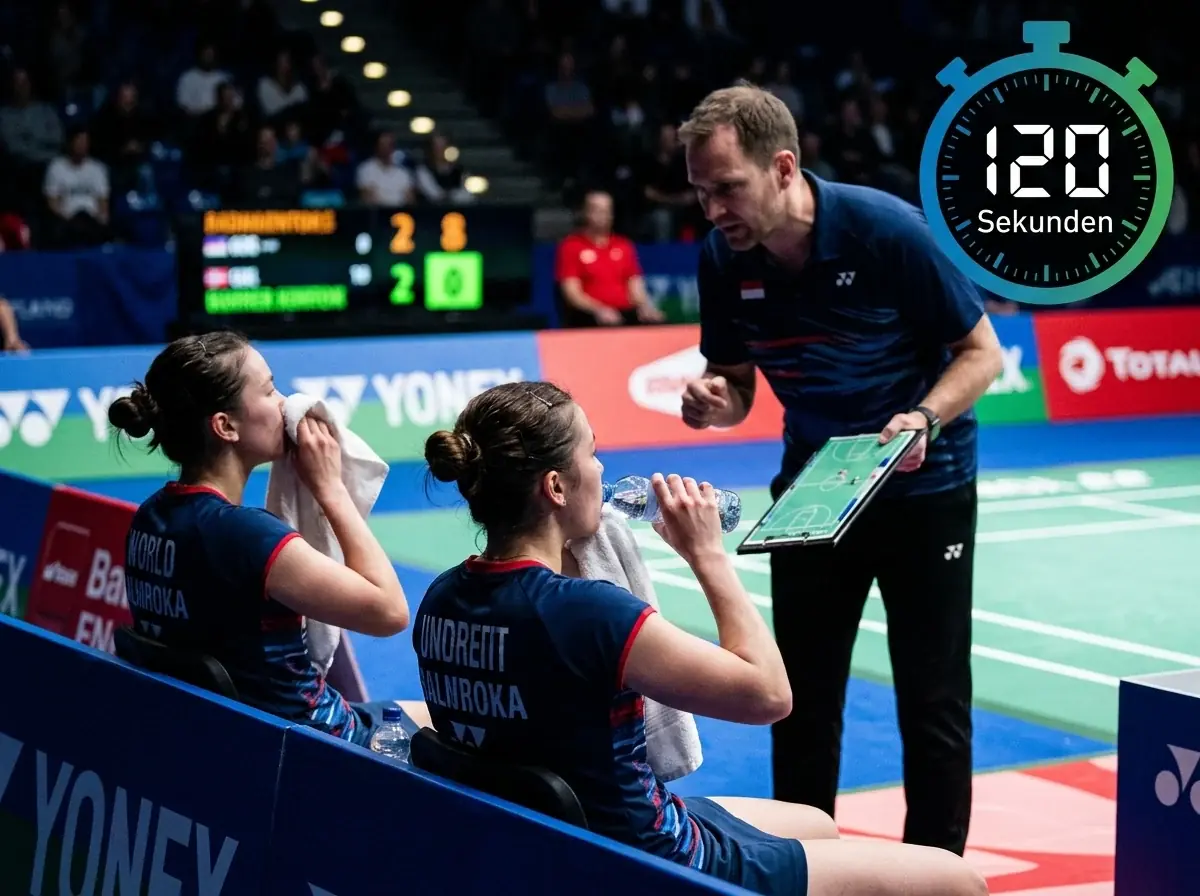 120-Sekunden-Satzpause Badminton – strategisches Wettfenster für Livewetten und Quotenneuberechnung