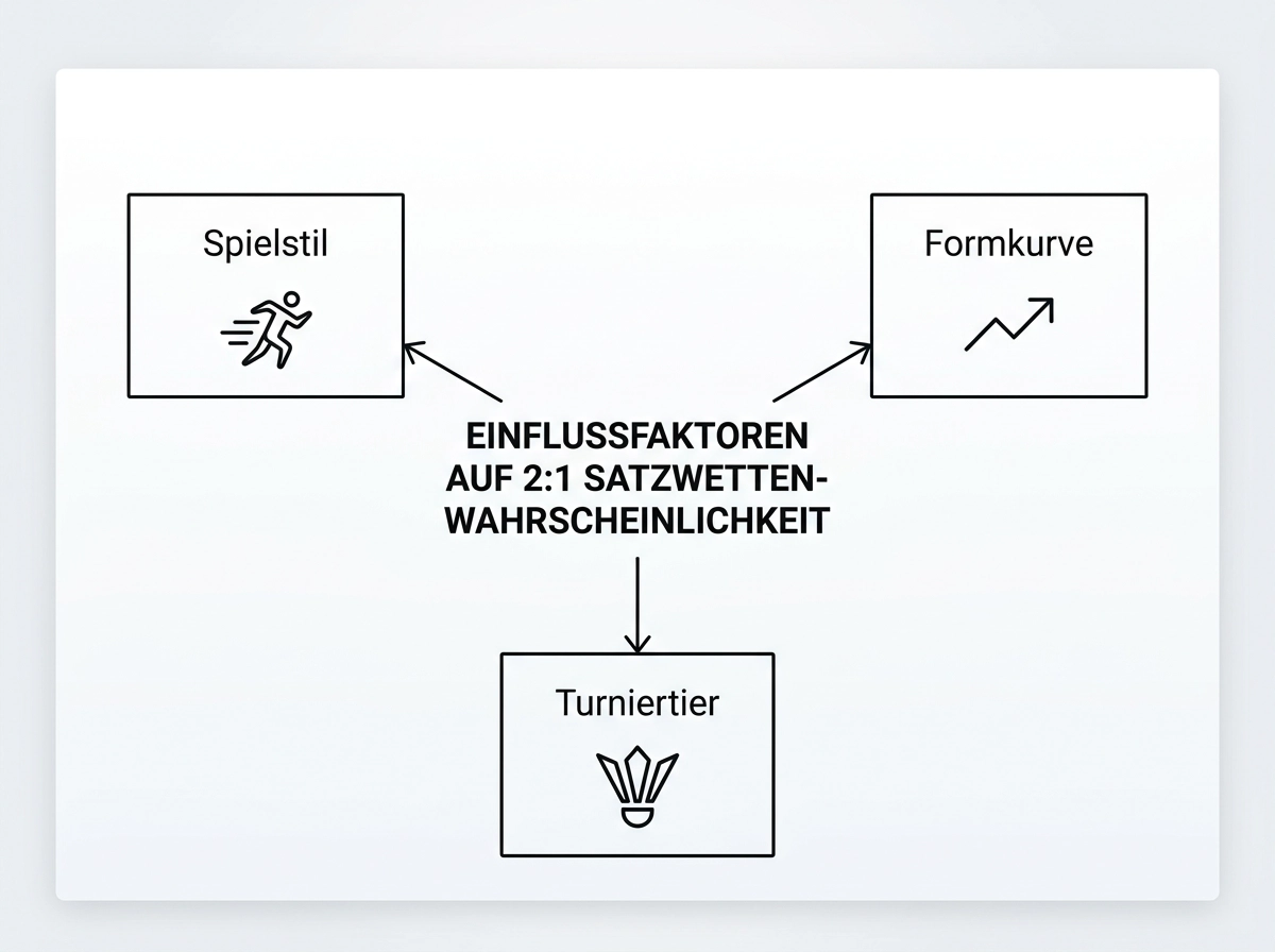 Faktoren für 2:1-Wahrscheinlichkeit bei Badminton: Form, Spielstil und Turniersituation analysiert