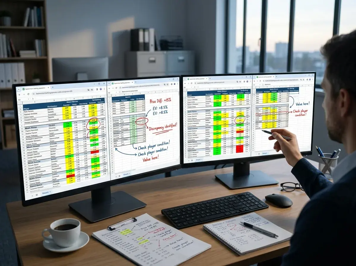 Diskrepanzen zwischen Badminton Weltrangliste und Wettquoten nutzen – Value-Betting Strategie
