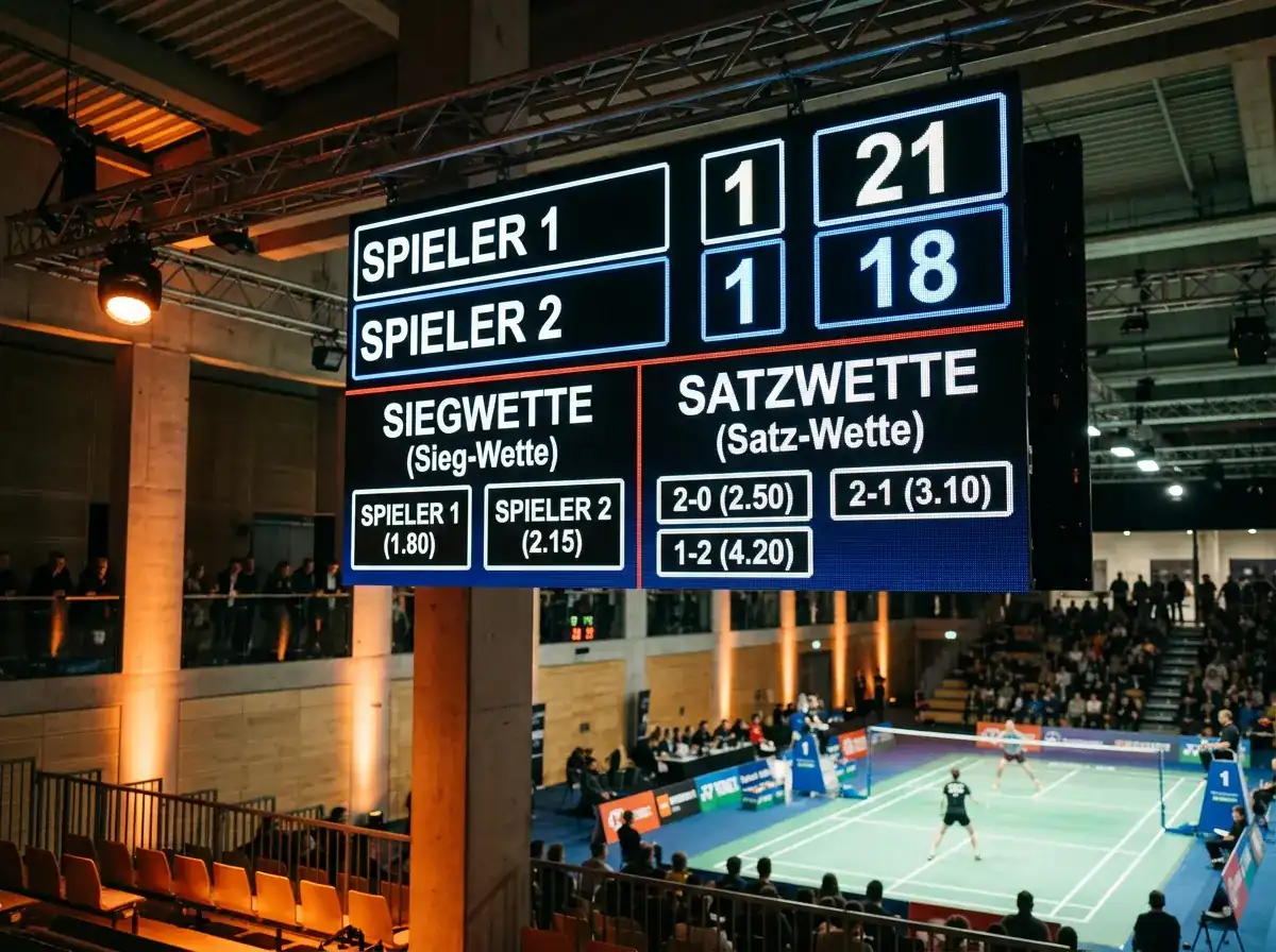 Freebets für Badminton Wetten einsetzen – Siegwette und Satzwette als geeignete Märkte