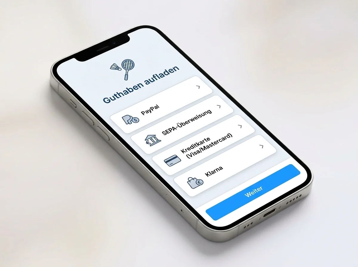 Zahlungsmethoden einer Badminton Wetten App: PayPal, SEPA und Kreditkarte im Vergleich