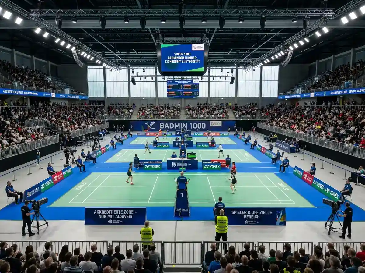 Super-1000-Badminton-Turniere und ihr niedriges Manipulationsrisiko – Analyse der BWF-Sicherheitsstruktur