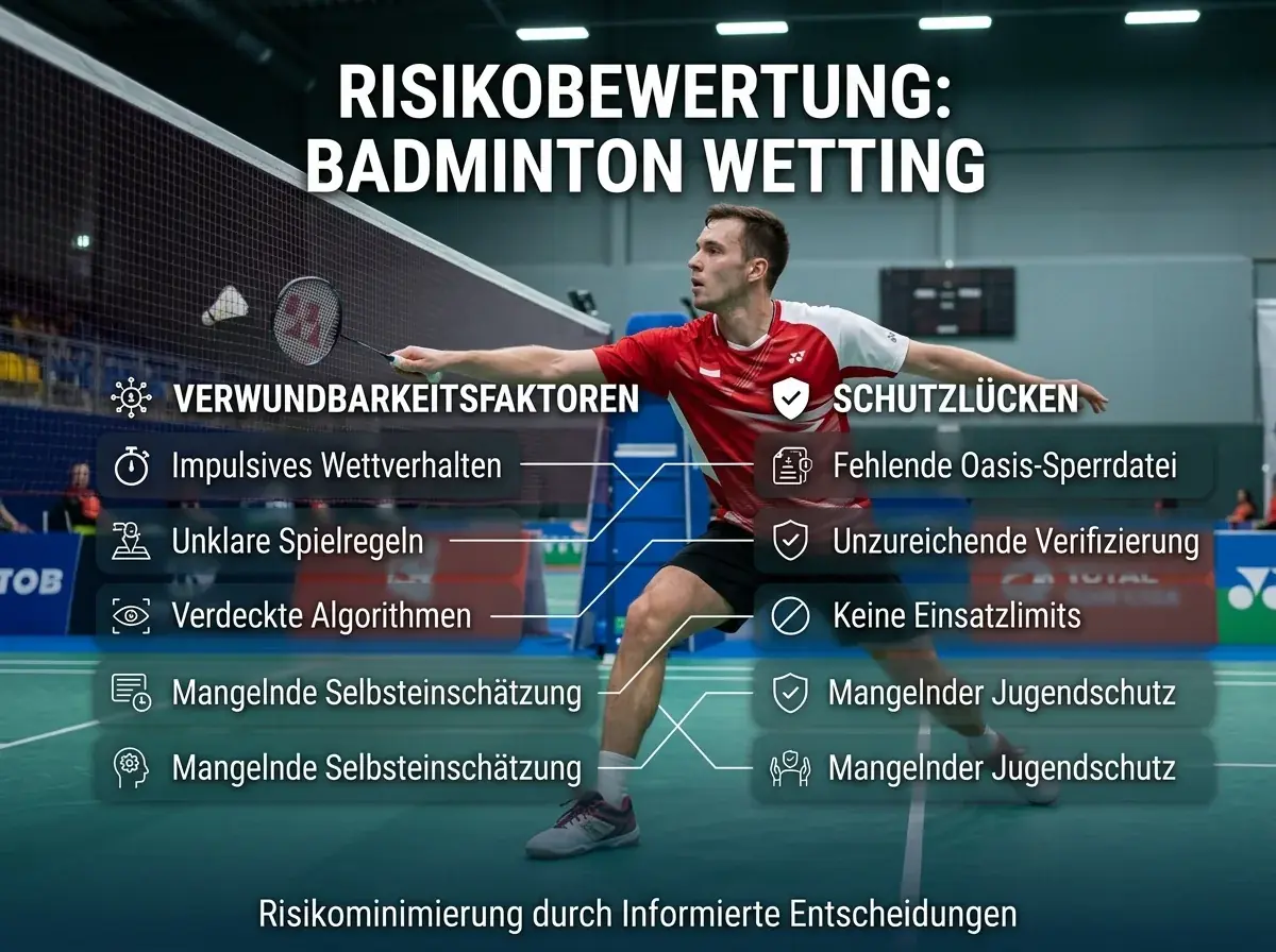 Risiken für Badminton Wetter bei Curacao-Anbietern – kein OASIS, kein Einzahlungslimit, kein Rechtsschutz