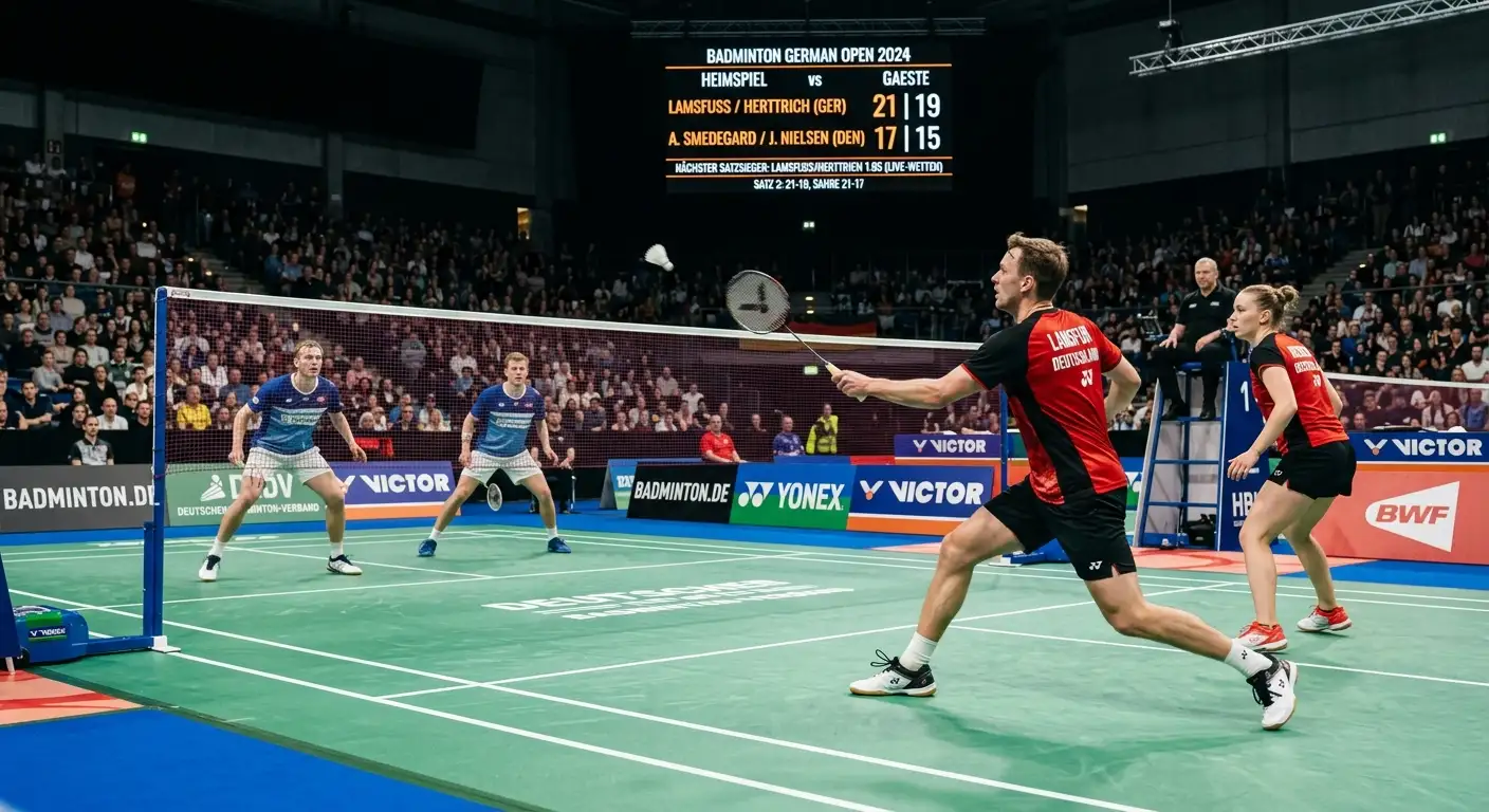 Live-Wetten beim YONEX German Open Badminton – Marktangebot und Einschränkungen bei Super-300-Events